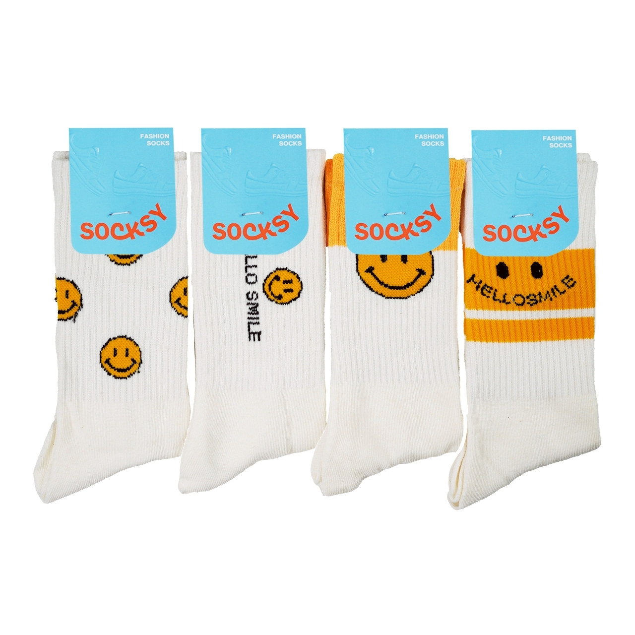 Socksy Fashion Socks, Model Lb-0007, Assorted Colors (Pack of 12 Pairs) ราคา 420 บาท*ส่งฟรี