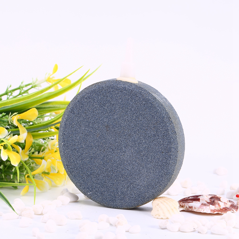 Gloglow 80mm không khí đá S đĩa bể cá cảnh AO gốm không khí đá khuếch tán cho máy bơm bể cá cảnh và hydroponics