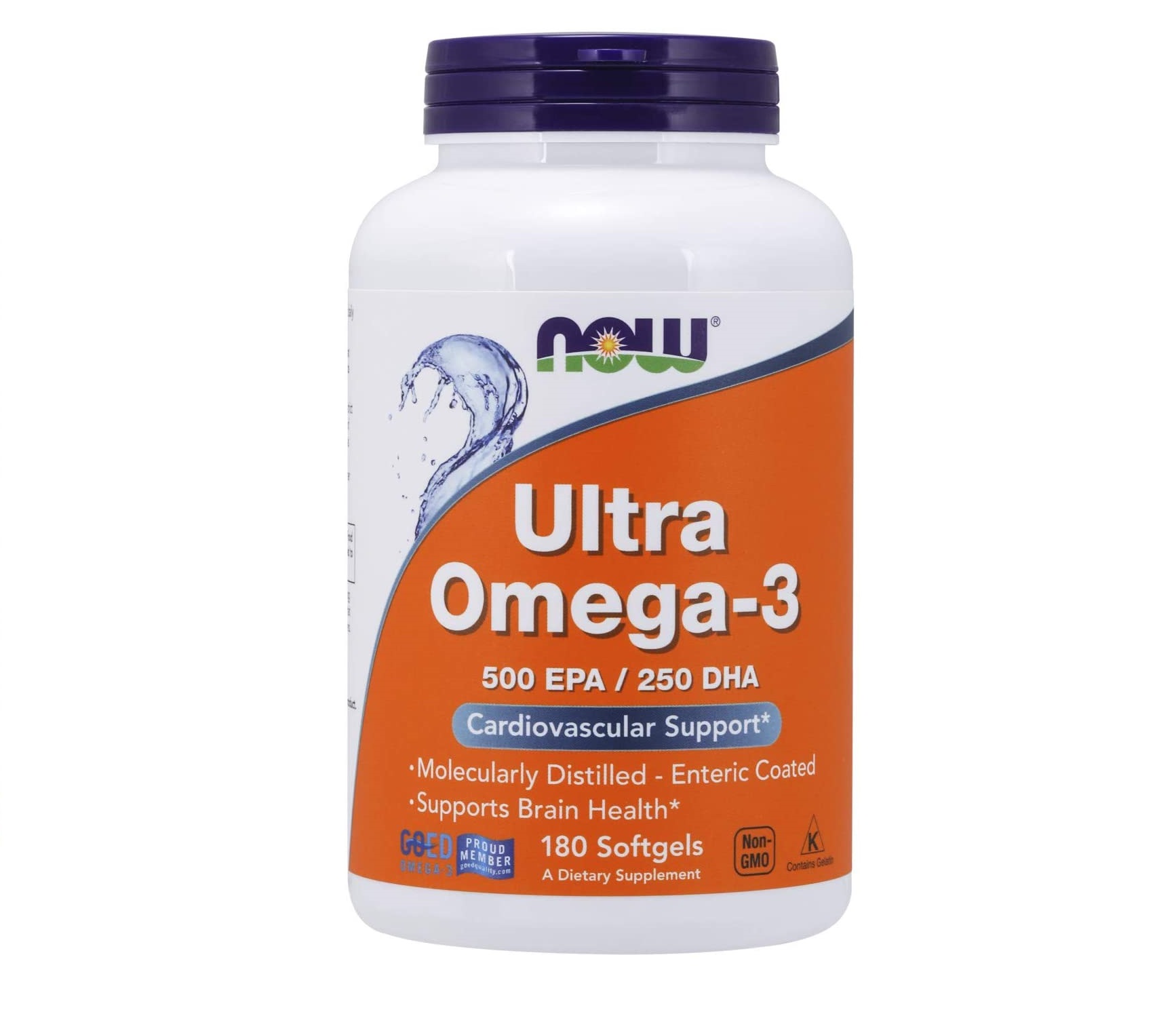 Now Ultra Omega 3 500 EPA 250 DHA Viên uống dầu cá Omega-3 180 viên