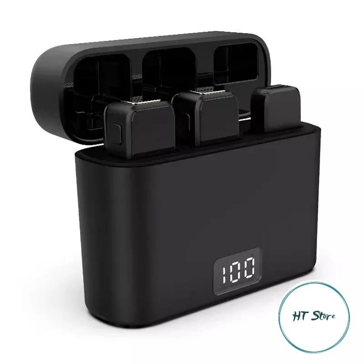 Micro thu âm không dây cài áo M31 Khử Tiếng Ồn Cao Cấp