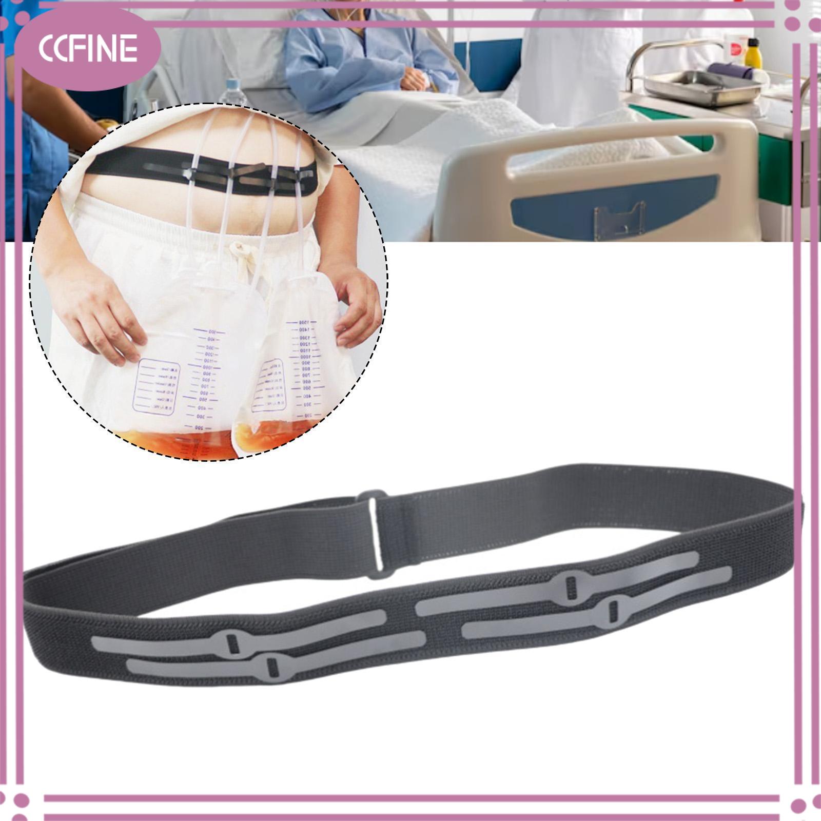 CCfine vành đai cố định thoải mái lọc máu phụ kiện ăn Ống vành đai cho Nam Nữ Trọng lượng nhẹ có thể điều chỉnh ống thông chủ vành đai