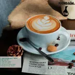 Tách Uống Trà, Cà Phê Capuchino Bát Tràng - 220m - Bát Tràng Fam