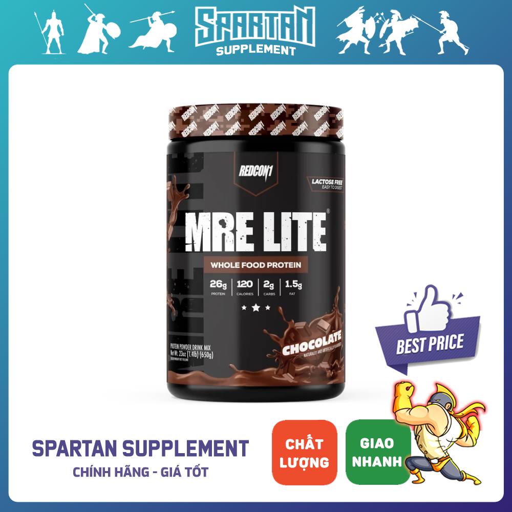 Bột Dinh Dưỡng Redcon1 MRE LITE Whole Food Protein 650g Hỗ Trợ Tập Luyện