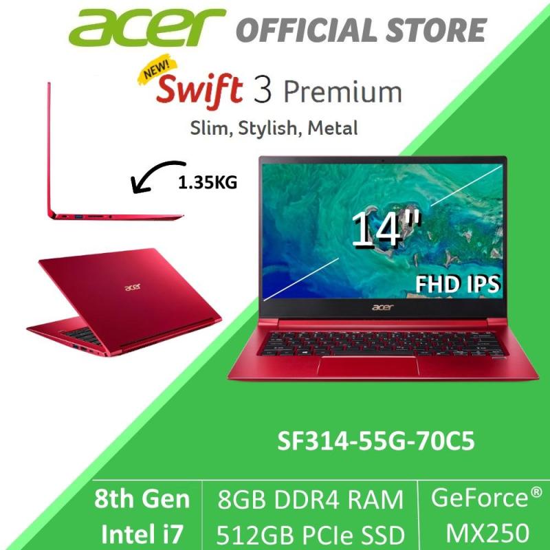 Acer Swift 3 Premium SF314-55G-70C5 Thin and Light Laptop with NVIDIA® GeForce® MX250