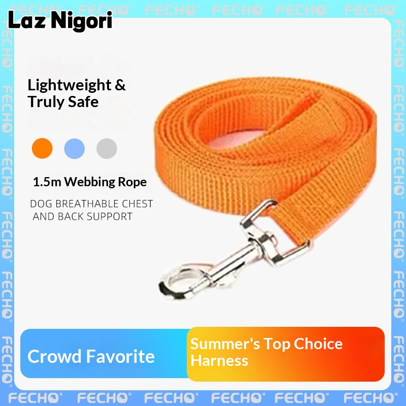 Laz Nigori Lightweight Breathable Dog Leash with Chest and Back Support for Medium to Large Dogs ราคา 88 บาท*ส่งฟรี
