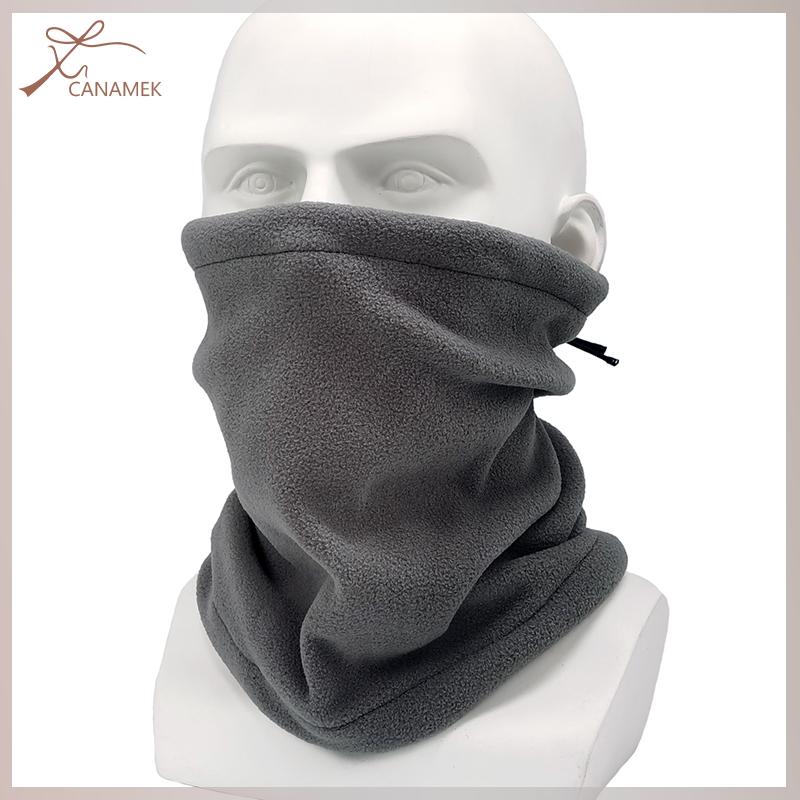 Hot Sale CANAMEK Mùa Đông Ngoài Trời Thể Thao Chiếc Khăn Nhung Cổ Gaiter Trượt Tuyết Ống Khăn Nửa Mặt Bìa Cho Nam Giới Phụ Nữ Chống Lạnh Cổ Áo Khăn Quàng Cổ