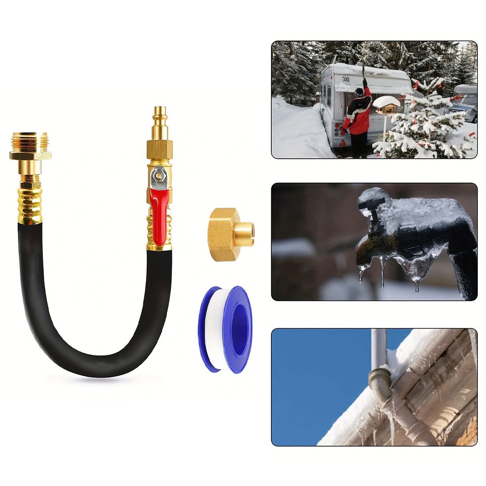【Eelhoe】 dễ dàng chuẩn bị RV của bạn cho bộ dụng cụ xả hoàn chỉnh mùa đông với các phụ kiện [phát hành sản phẩm mới] [hàng tồn kho Lớn]