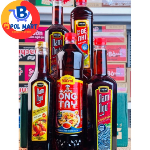 nước mắm ông tây,đệ nhị,nước mắm ngon 900ml Shop Bố Ớt