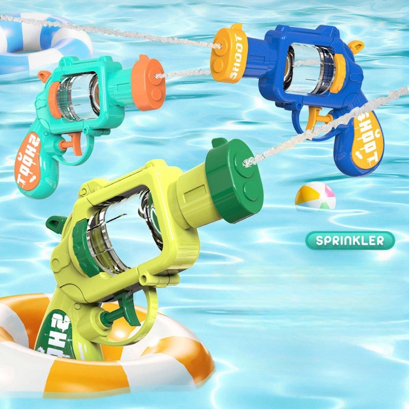 【BermaBaby】ปืนฉีดน้ำขนาดเล็ก สงกรานต์ ปืนฉีดน้ำของเล่นเด็ก ขนาดเล็ก การยิงระยะไกล ของเล่นทางน้ำ Songkran ราคา 46 บาท*ส่งฟรี