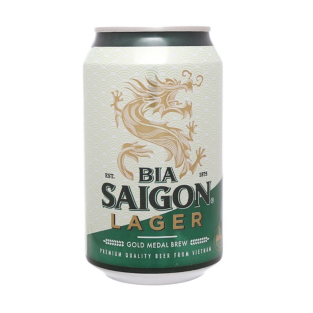 BIA SÀI GÒN LAGER LON 330ML
