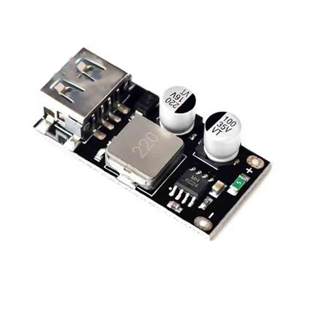 Qc3.0 qc2.0 usb dc-dc bo mạch chuyển đổi sạc mô-đun giảm điện áp 6-32v 9v 12v 24v để sạc nhanh nhanh bảng mạch 5v