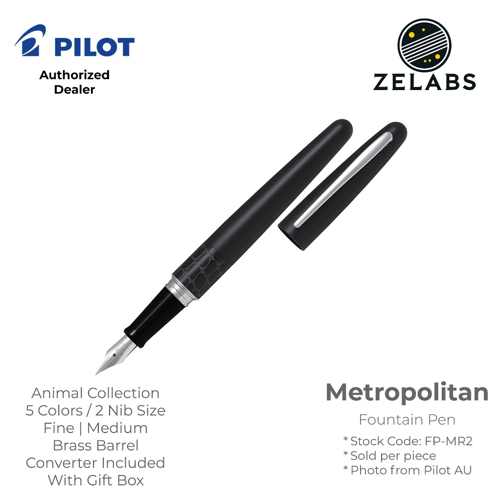 Pilot Metropolitan Fountain Pen - Animal Collection - FP-MR2 - Fine | Medium