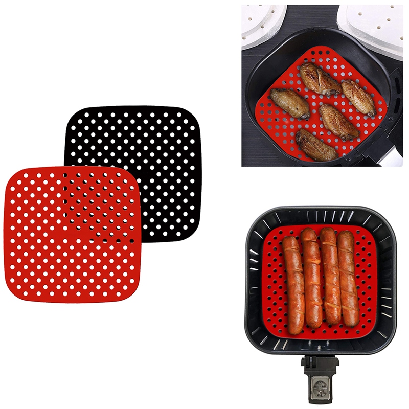 C9Reusable Air Fryer Liners Mats Accessories for ,Instant Vortex,Power XL,