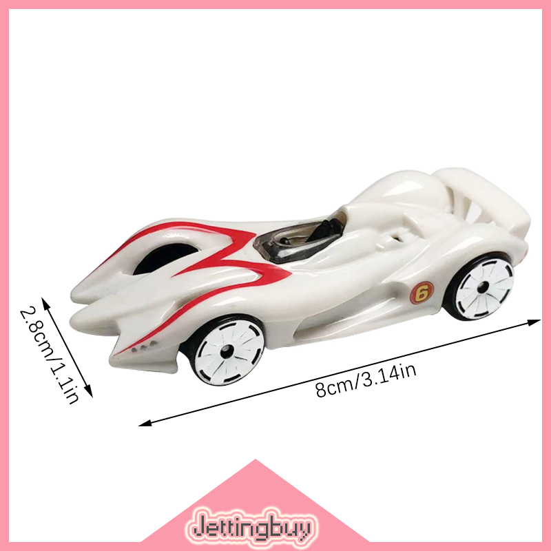 Jettingbuy Flash Sale 1 64 Scale Sports Cars Speed Wheels Racer MACH 5 GO