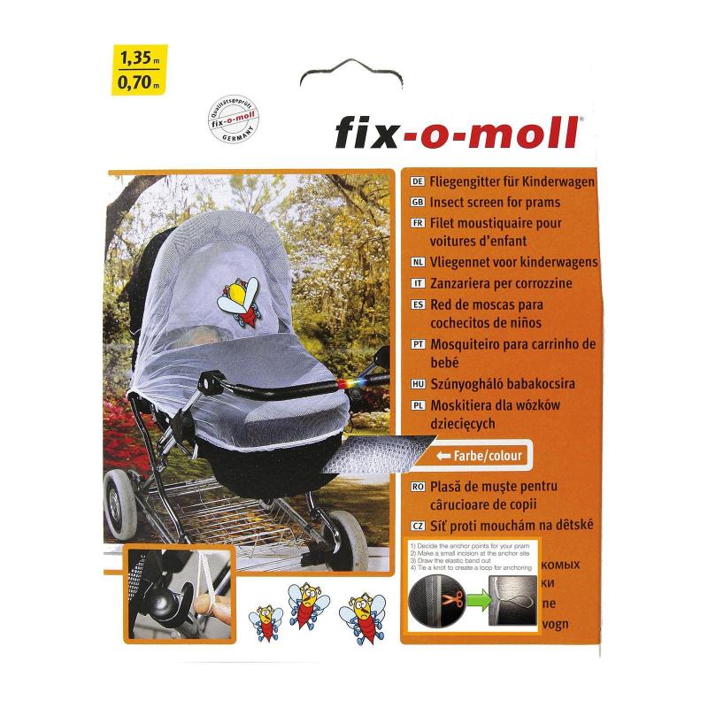 Fix-o-moll Mosquito And Insect Screen for Prams - Baby Health Singapore