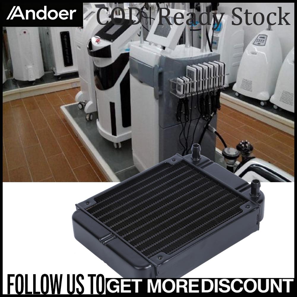 Andoer Hệ thống làm mát nước đen tản nhiệt bằng nước PL1120A cho tản nhiệt máy tính Giá 310,000 Đồng*Miễn phí vận chuyển
