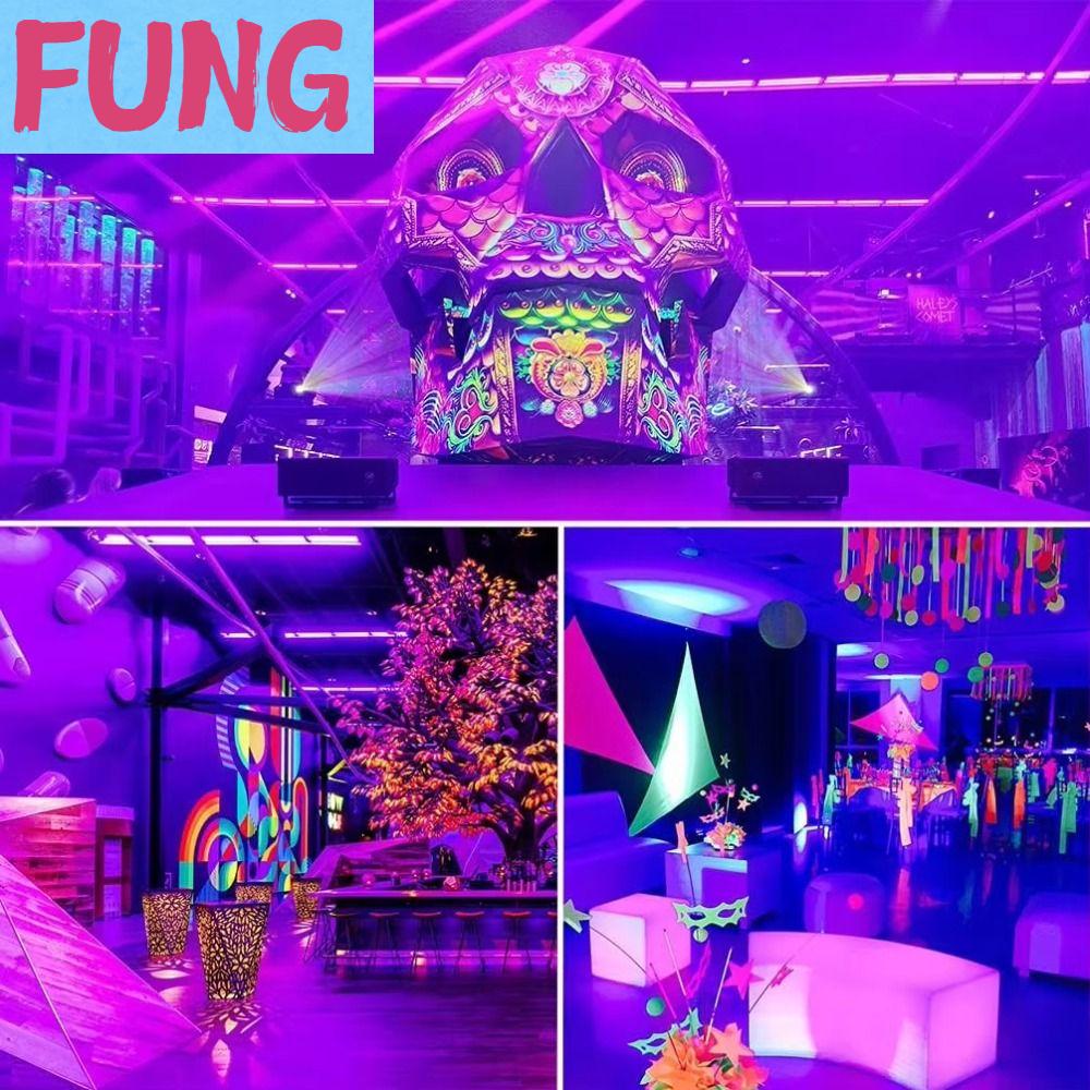หนังสือและเครื่องดนตรี FUNG กำลังไฟ 36 วัตต์ ไฟส่องผนัง LED UV แถบไฟ LED 40 ดวง แสงแบล็คไลท์ 395 นาโนเมตร โคมไฟ LED บาร์สำหรับเวที การย้อมสีด้วยแสง การส่งผ่านแสงสูง แสงยูวีสีม่วง ปาร์ตี้คลับ ราคา 480 บาท*ส่งฟรี