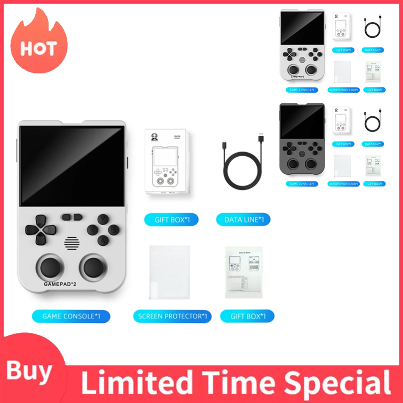 XU10 Retro Handheld Game Console Mini Game Console With 3000mAh Rechargeable Battery 3.5-Inch IPS Screen Linux System Arcade Controller For Men Women Kids ราคา 2,603 บาท*ส่งฟรี