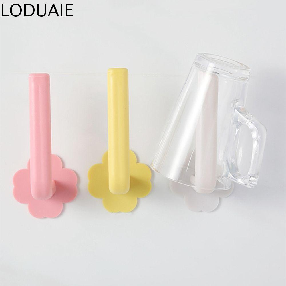 LODUAIE Kệ treo tường Chất kết dính mạnh Đồ dùng phòng tắm Móc treo khăn giấy Dưới nội các Giá đỡ nắp nồi Giữ giấy vệ sinh Tổ chức lưu trữ Giá giấy cuộn