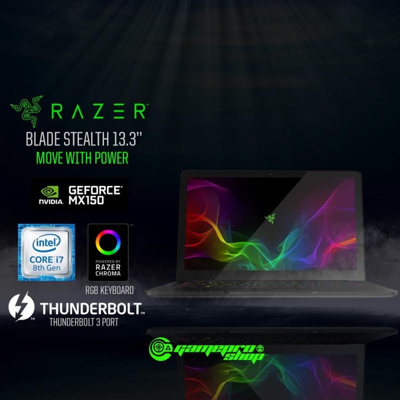 Razer Blade Stealth 13 (i7-8565U / MX150 4GB / 16GB / 256GB SSD / W10) 13.3 FHD Matte Gaming Laptop *GSS PROMO*