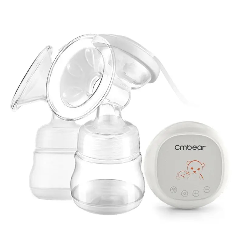 ZZOOI Automatic Breast Pump Electric Double Breast Pump Stable Efficient