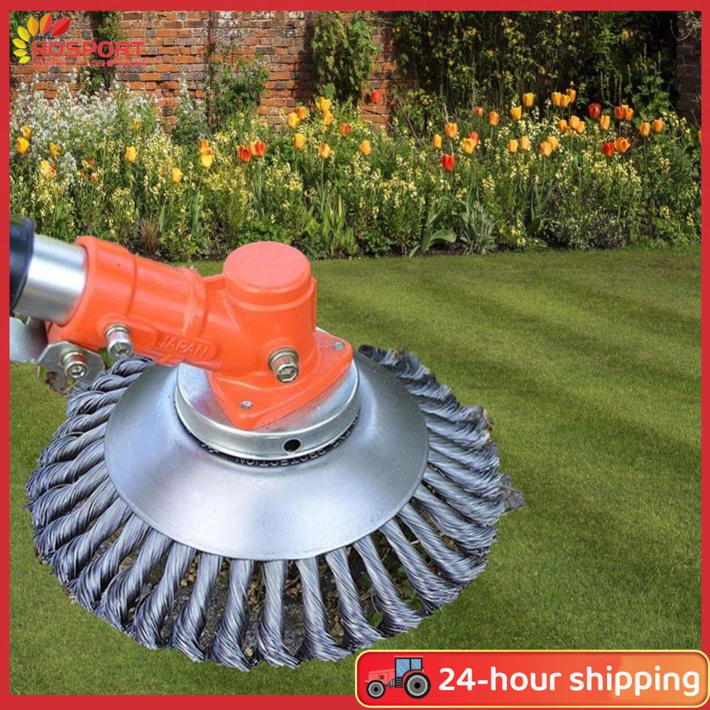 【HOSPORT】ลวดเหล็กเครื่องตัดหญ้าหัวตัดหญ้ากำจัดวัชพืชหัวสนิมเครื่องตัดแปรง ราคา 89 บาท*ส่งฟรี