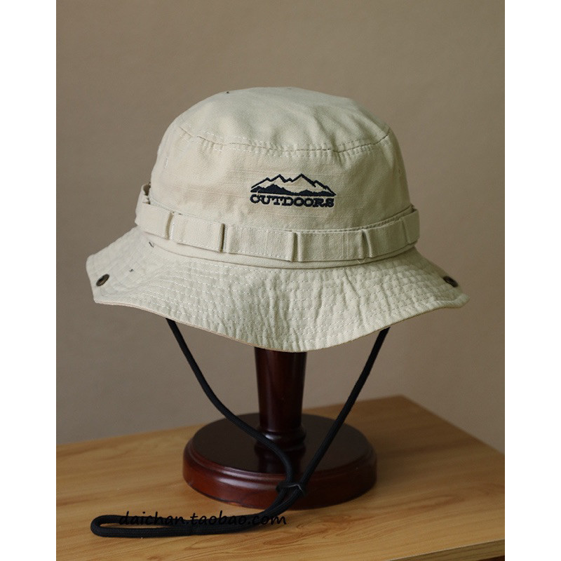 Mũ tai bèo, nón bucket dã ngoại picnic chất cotton mềm siêu êm Olivia MBK140 - 2