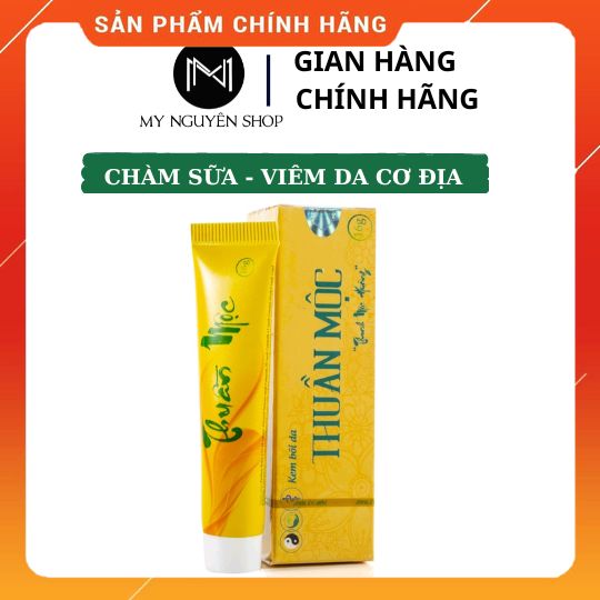 Thuần mộc bôi da kem bôi da thuần mộc kem bôi nấm ngứa THANH MỘC HƯƠNG chính hãng 16gr
