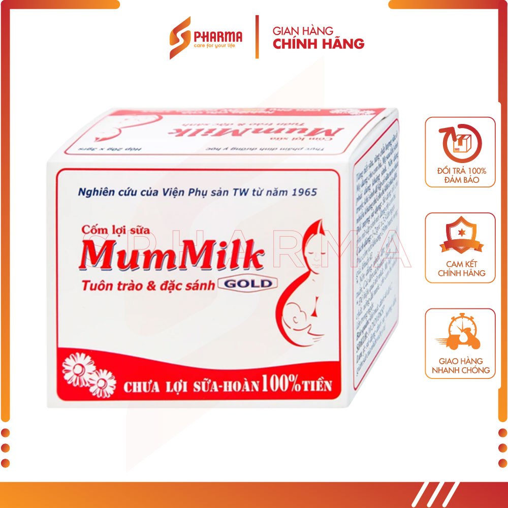 Cốm lợi sữa mum milk – tăng tiết sữa, tăng chất lượng sữa – sức khỏe tốt – 20 gói x 3g