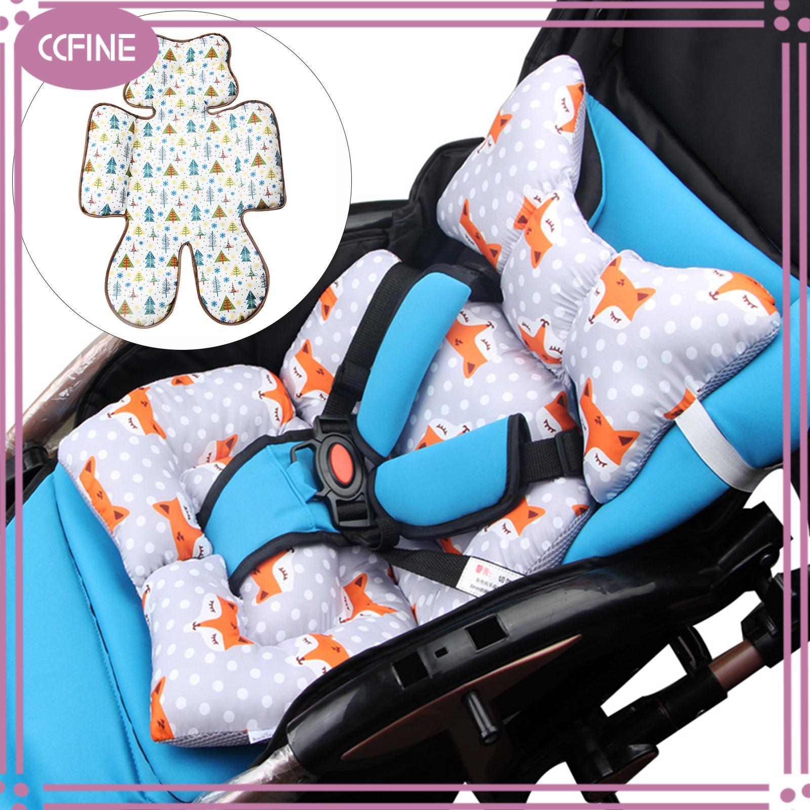Ccfine tấm làm mát xe đẩy em bé đệm con ghế an toàn bọc ghế ô tô đệm lót xe đẩy cho xe bé trẻ sơ sinh