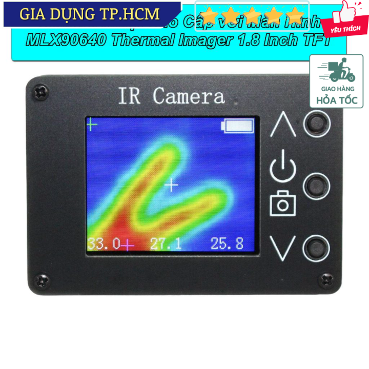 TonyDecor - Camera Nhiệt Cao Cấp với Màn Hình MLX90640 Thermal Imager 1.8 Inch TFT