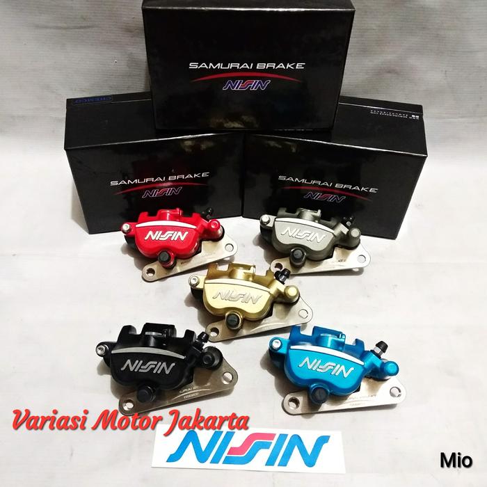 🔥 KOMPONEN MOTOR BERKUALITAS KALIPER DEPAN NISSIN SAMURAI MIO - JUPITER MX - MIO SOUL | READY STOCK + COD Harga 1,244,400 rupiah*Gratis Ongkir