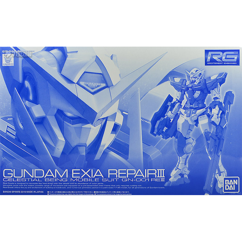 BANDAI ANIME RG 1 / 144 PB GIỚI HẠN GN-001REIII GUNDAM EXIA REPAIR3 Bộ mô hình lắp ráp Đồ chơi hành 