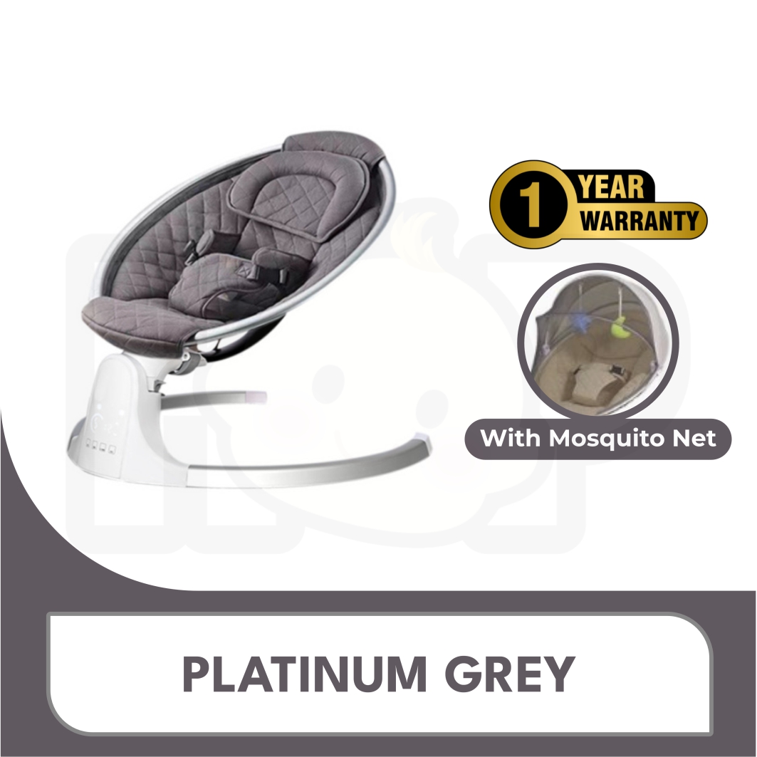 [MOTION SENSOR] Electric Baby Swing Cradle Buaian Baby Rocker Buaian Elektrik Buai Baby Swing Chair Auto Baby Cradle