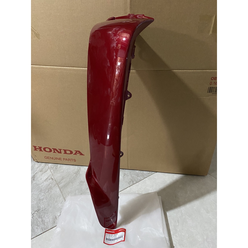 Cánh yếm bên phải | bửng yếm Future 1 màu Đỏ sẫm chính hãng Honda (64430-KFL-890ZF)