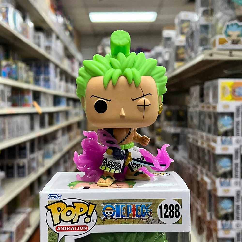 Check out the new Zoro w/ Enma Glow!!🔥#funko #funkopop #fyp #anime #o