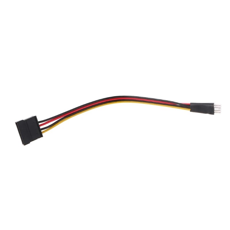 4Pin FDD Floppy Nam để 15pin SATA Bộ chuyển đổi đầu cái chuyển đổi điện cho ổ cứng dây cáp 20cm thả vận chuyển