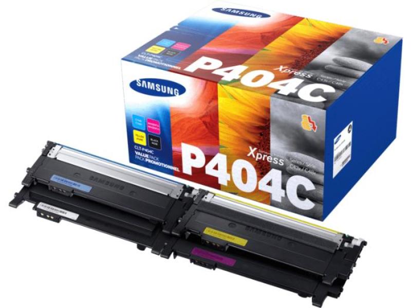 Samsung CLT-P404C 4-pack Black/Cyan/Magenta/Yellow Toner Cartridges Singapore