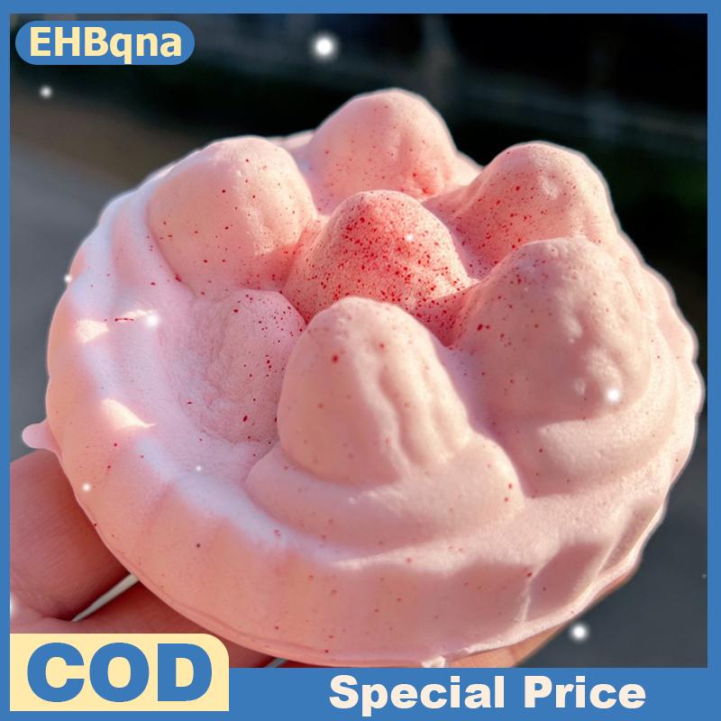 ❤❤❤Hot Sale EHBqna ก้อนนมเชอร์รี่สตรอเบอร์รี่ขนมปังเพิ่มขึ้นช้าขนมปังนุ่มบรรเทาความเครียดทางประสาทสัมผัสสำหรับบรรเทาความวิตกกังวลของขวัญ ADHD สำหรับเด็กผู้ใหญ่ ราคา 40 บาท*ส่งฟรี