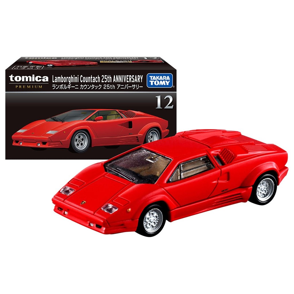 Xe mô hình Tomica Premium 12 Lamborghini Countach 25TH Anniversary