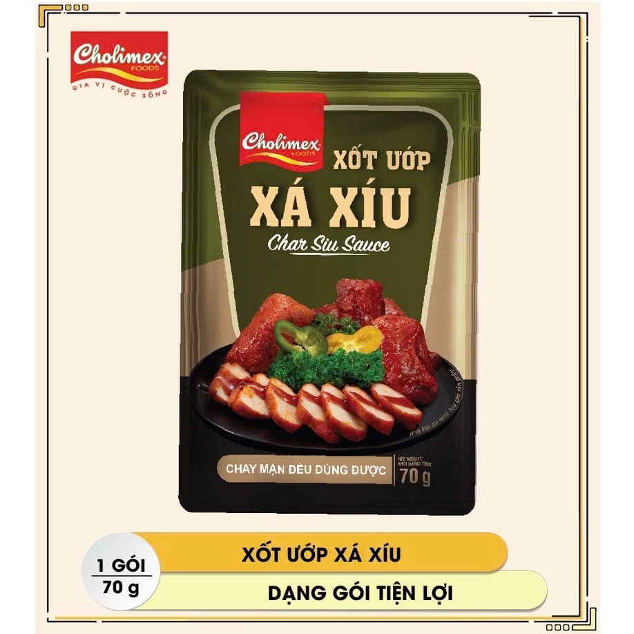 Xốt Cholimex – Sốt Ướp Thịt Nướng - Gia Vị Nấu Ăn Tiện Lợi
