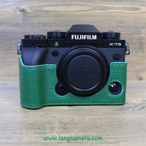 Bao da halfcase da thật fujifilm xt5