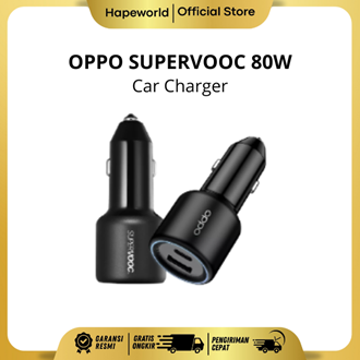 Oppo Supervooc 80W Car Charger Harga 499,000 rupiah*Gratis Ongkir