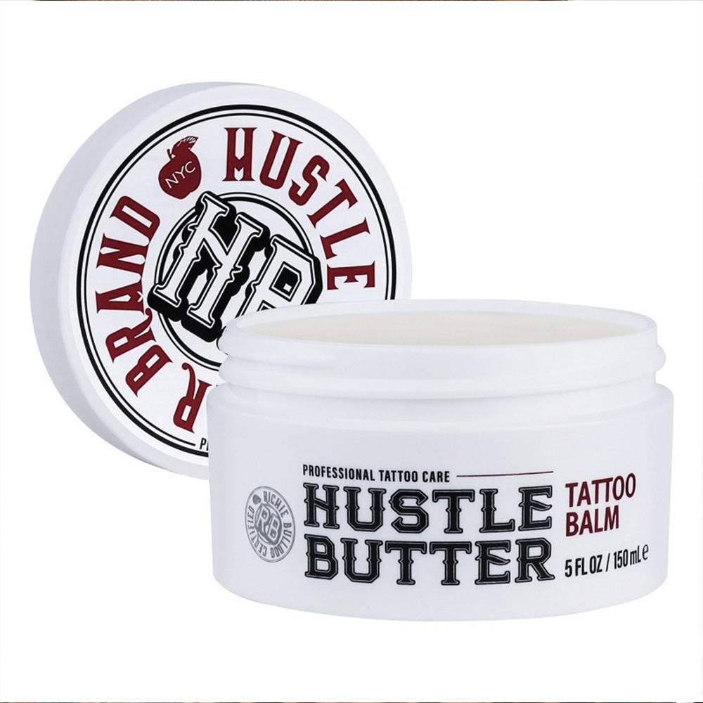 Hustle Butter Kem dưỡng ẩm chăm sóc hình xăm sang trọng 150ml-Kem dưỡng ẩm chăm sóc sau chăm sóc chu