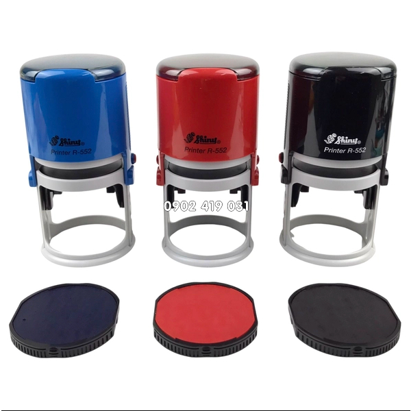 Thẻ mực con dấu shiny r552, r552d φ52mm