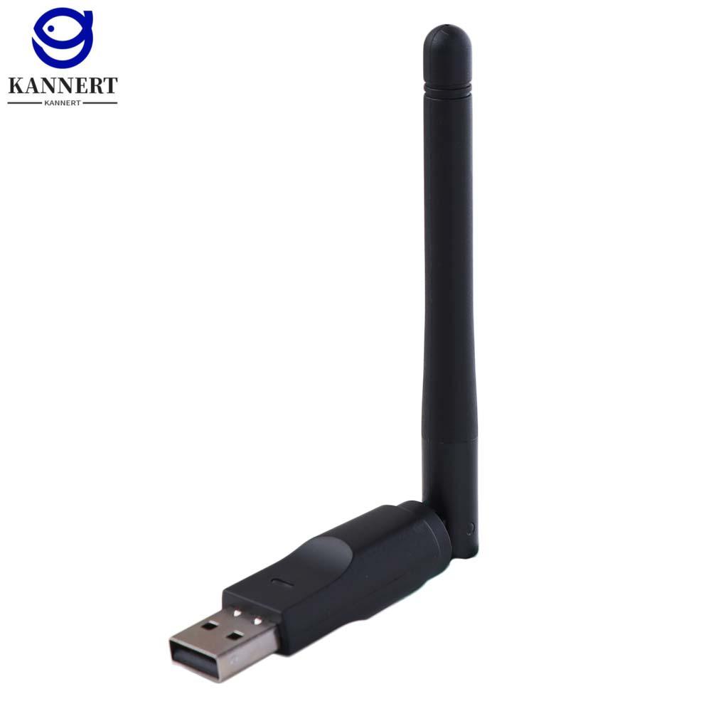 KANNERT USB Card mạng mt7601 150Mbps Dongle Wi-Fi Mt7601/8188 Bộ chuyển đổi USB Wifi 150Mbps Bền Màn hình đèn LED Bộ thu Wifi Dành cho máy tính/điện thoại Giá 65,000 Đồng*Miễn phí vận chuyển