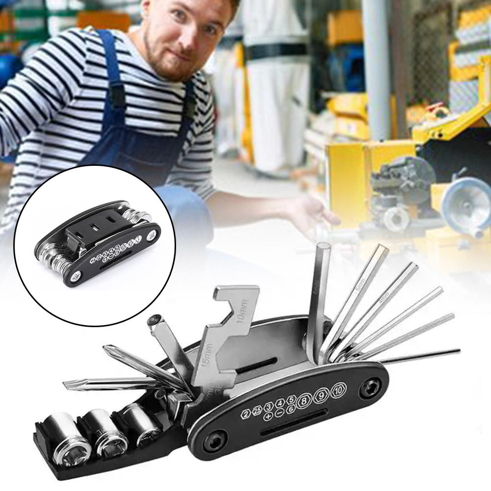 Repair Tool Repair Combination Multifunctional Folding Set Wrench Tool N2P0
