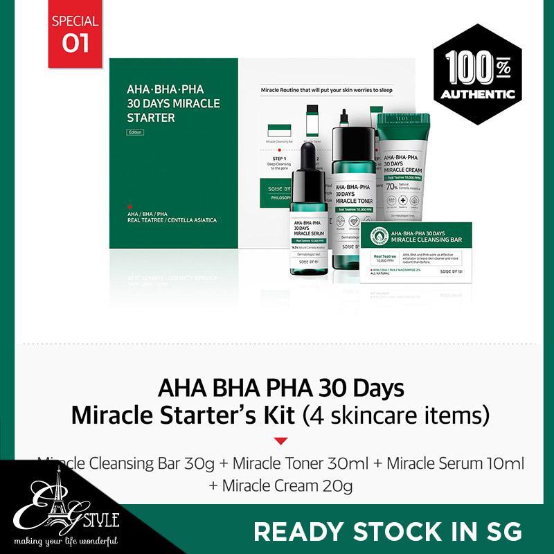 Buy SOMEBYMI AHA-BHA-PHA 30days Miracle Starter Kit Singapore