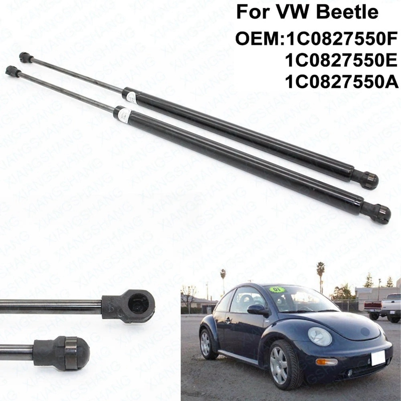For Beetle 1998-2011 Tailgate Rear Trunk Gas SpringLift Supports Shock Struts