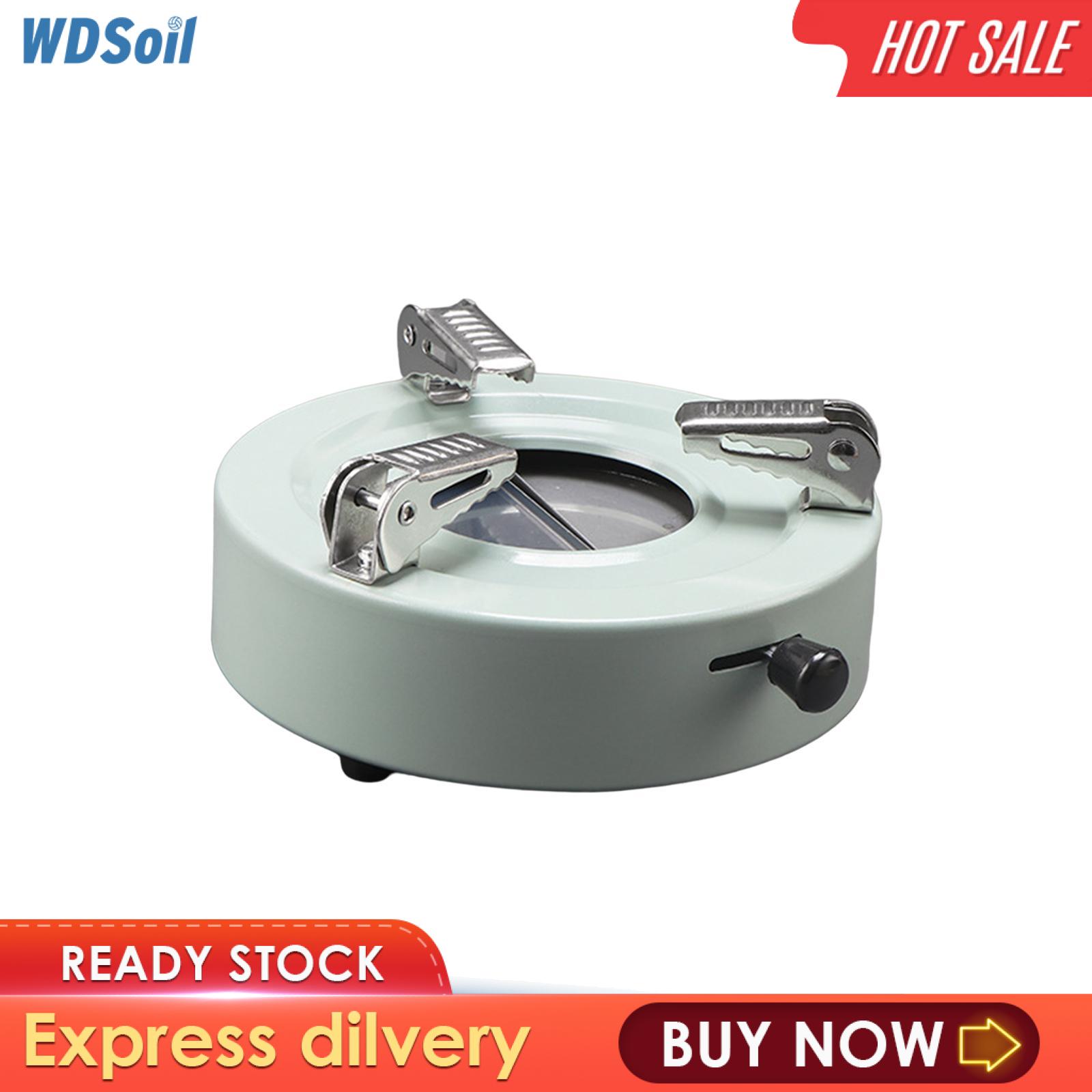 Wdsoil bếp cồn Trọng lượng nhẹ mạnh mẽ tiện ích nhà bếp cho đi bộ đường dài cắm trại hộ gia đình